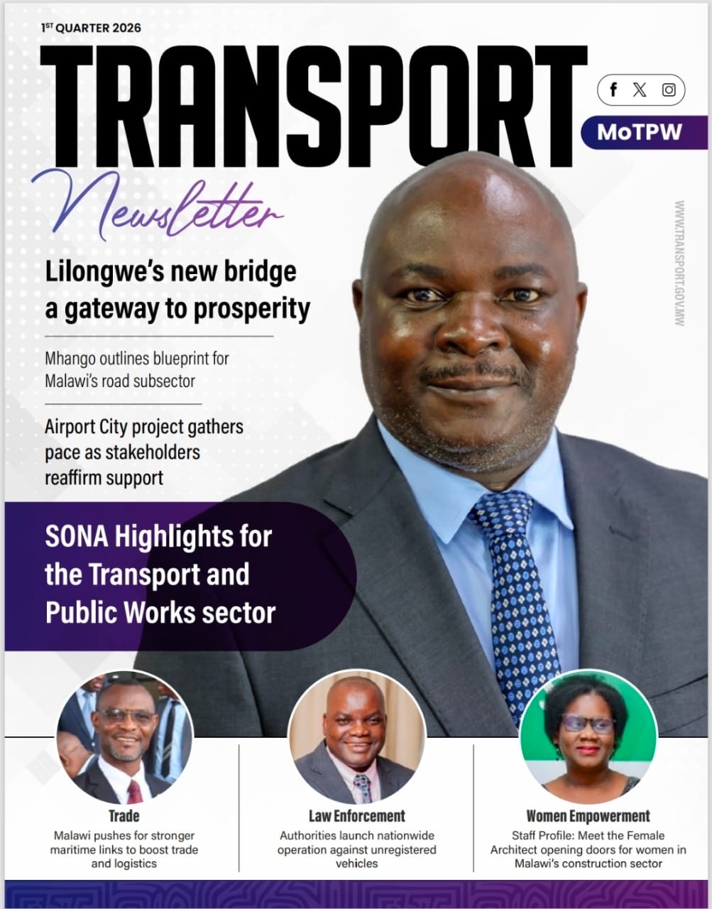 Ministry Of Transport Newsletter First Quater 2026
